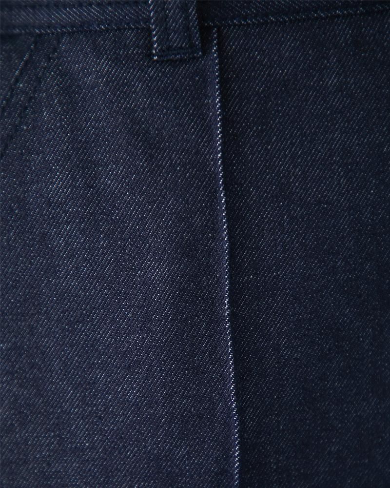 20％off】ハイウエストワイドデニム(リジット) - seventen