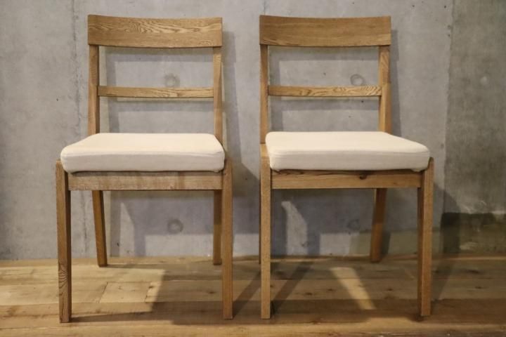 unico(ウニコ) ADDAY(アディ) ダイニングチェアー 2脚セットです♪木の