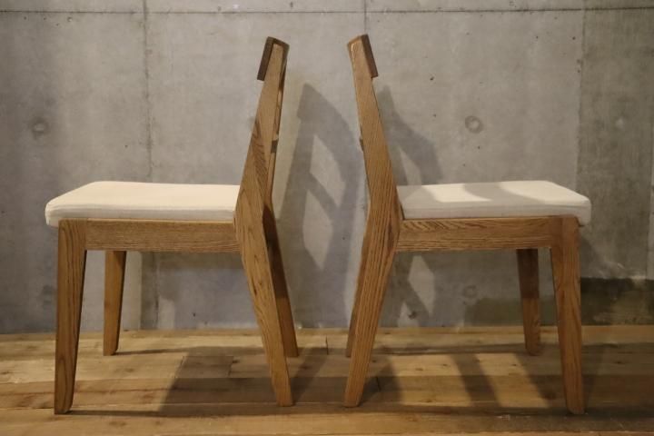 unico(ウニコ) ADDAY(アディ) ダイニングチェアー 2脚セットです♪木の