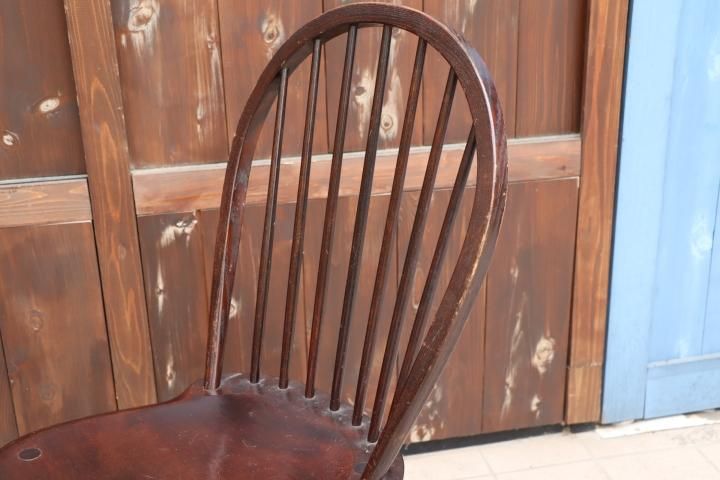 値下げ/松本民芸家具のクラシックなダイニングチェアー【＃72 リーチ型