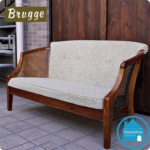 MITSUKOSHI(三越家具)の高級家具、Brugge（三越ブルージュ）の2Pソファ