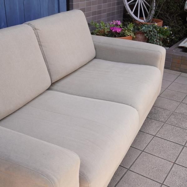 無印 ウレタンポケットコイルソファ 2.5シーター【本体のみ】 ソファ