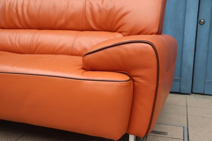 IDC OTSUKA(大塚家具)のL/S コンフォート本革カウチソファー「L/S