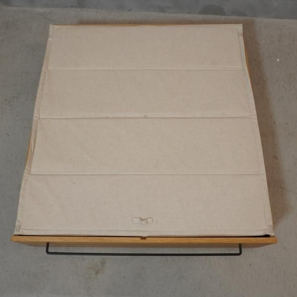 無印良品(MUJI)のオーク材 ベッドフレーム下収納引き出しです。ベッド