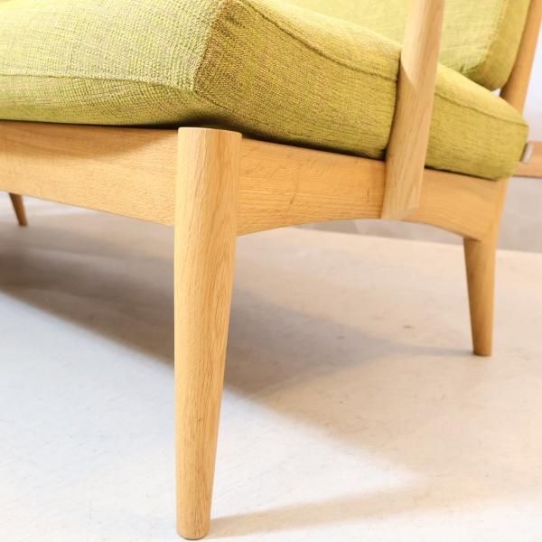 飛騨高山の家具メーカー日進木工(nissin)のホワイトウッド 2人掛け