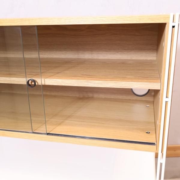 無印良品(MUJI)の人気のオーク材×スチール ユニットシェルフ ボックス
