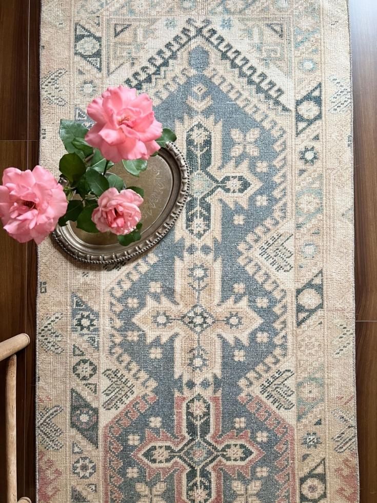 ヴィンテージターキッシュラグ オーバーダイラグ トルコラグ