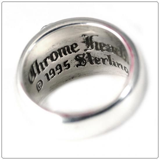 クロムハーツ リング/指輪（Chrome Hearts）ハート イン バンド リング