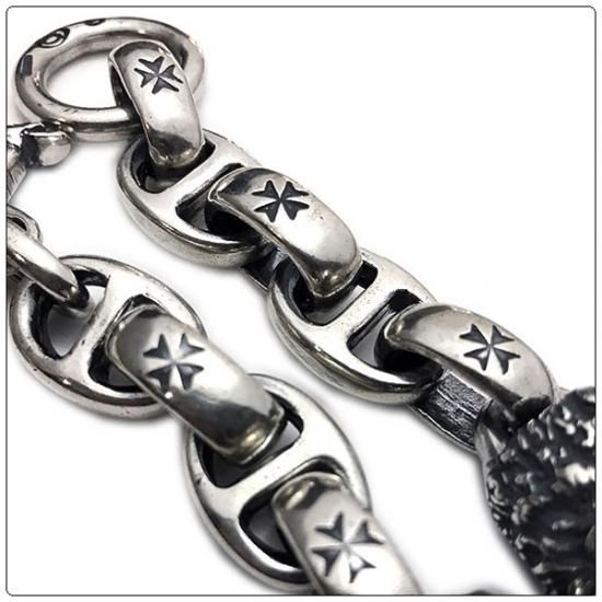 GABORATORY (ガボラトリー/ガボール) ブレスレット 2ライオン ヘッズ