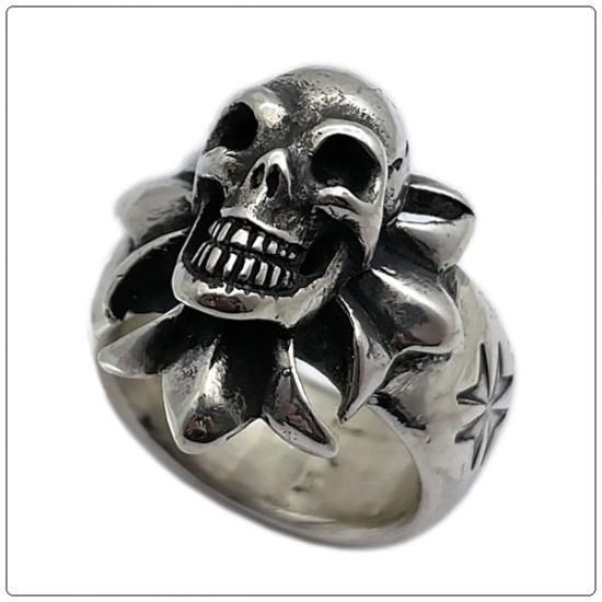 GABORATORY (ガボラトリー/ガボール) リング スカル オン クロス