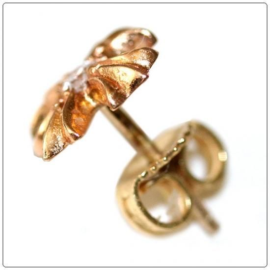 クロムハーツ（Chrome Hearts）ピアス 22K ゴールド #2 CHプラス
