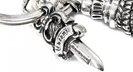クロムハーツ（Chrome Hearts）キーリング クロウ ウィズ スプリット