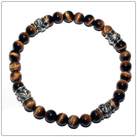 ロンワンズ（LONE ONES）ストーンブレスレット 4ホーク ビード