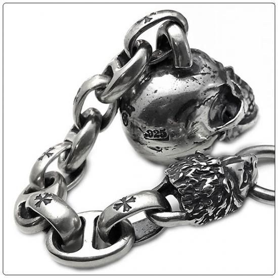 GABORATORY (ガボラトリー/ガボール) キーチェーン ラージスカル