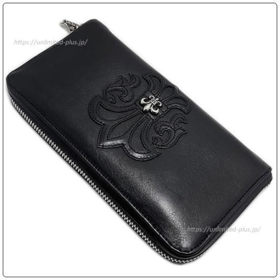 クロムハーツ 財布（Chrome Hearts）REC F ZIP ＃2 レザーステッチド