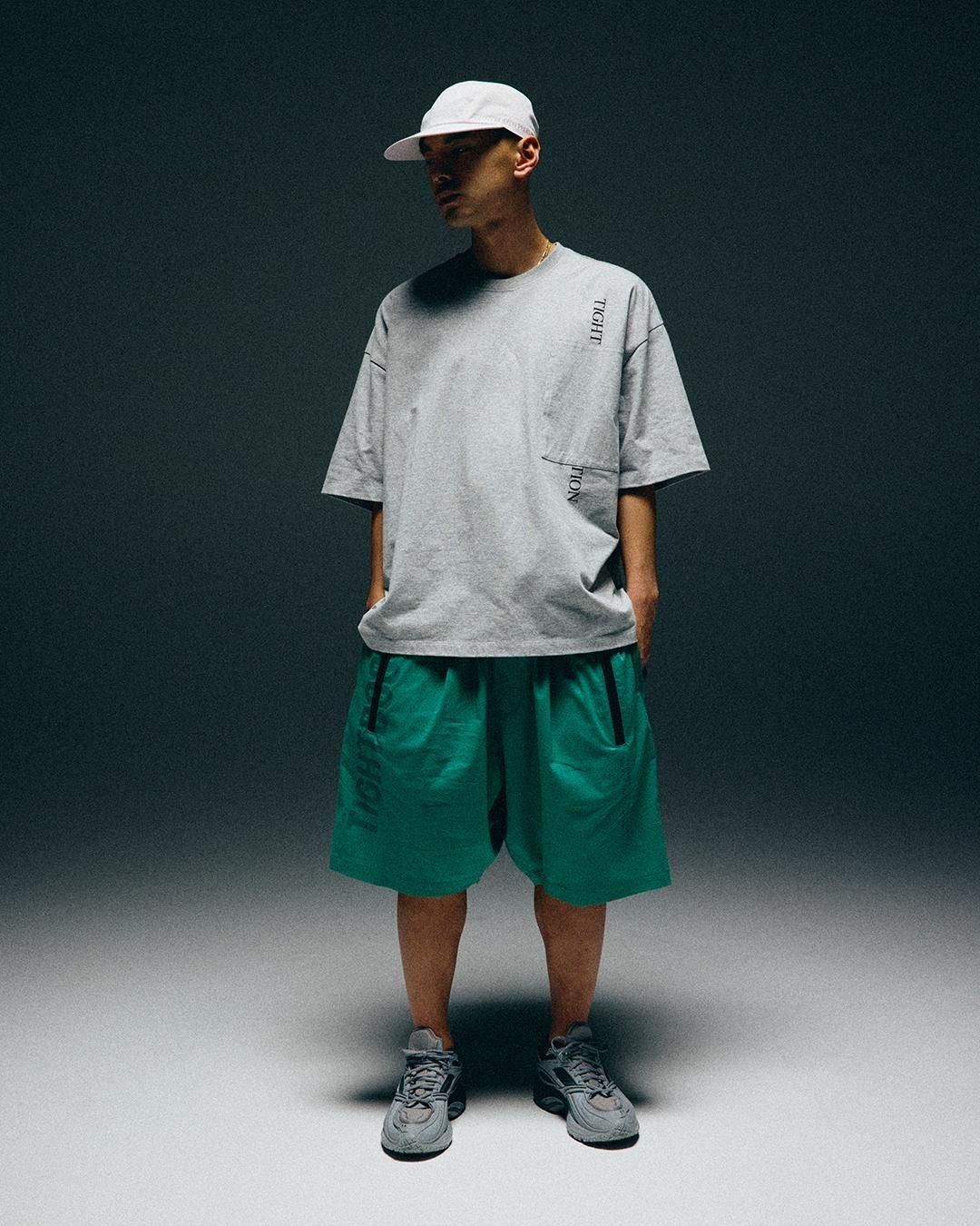 LABEL LOGO BOARD SHORTS - TIGHTBOOTH® タイトブース オフィシャル