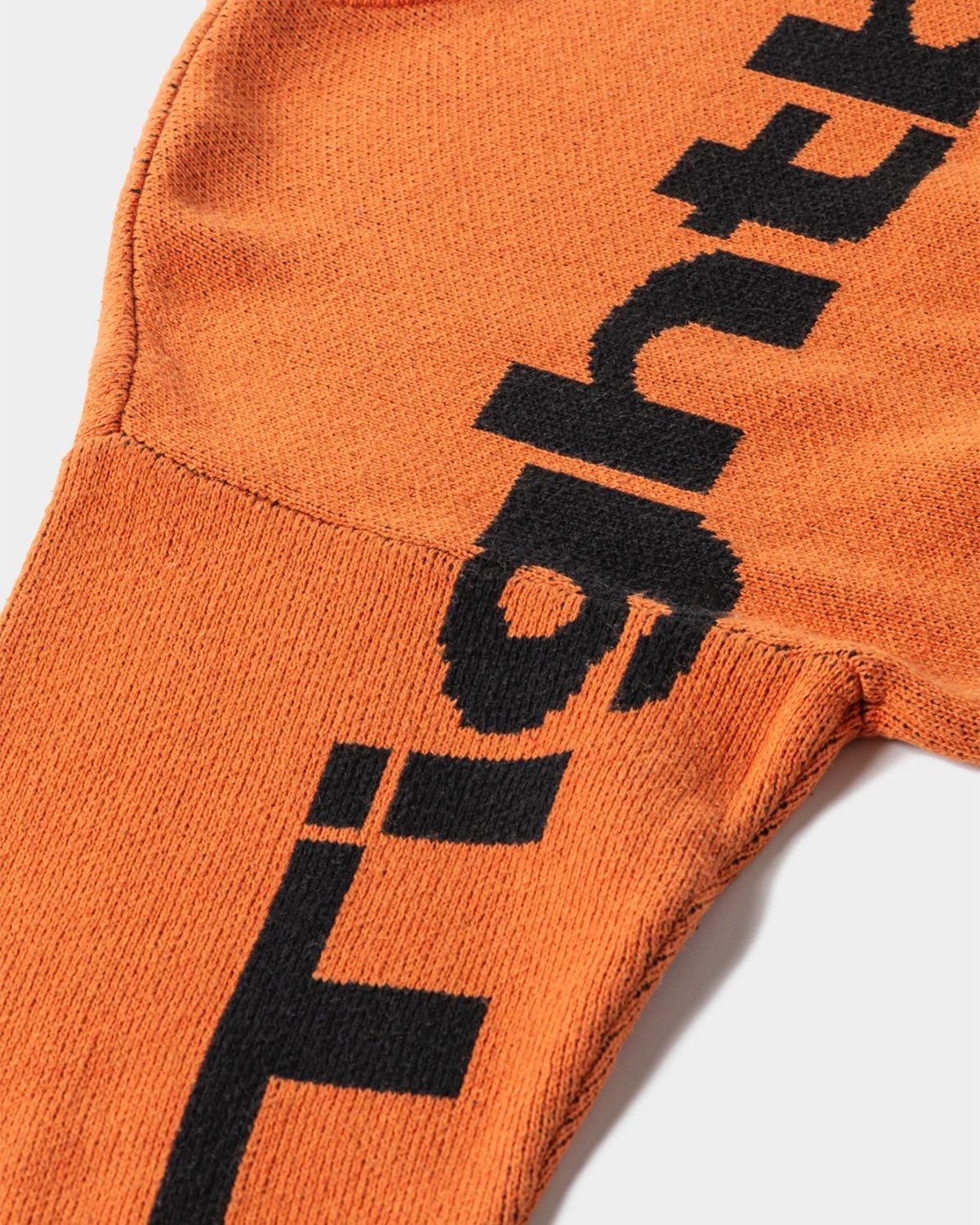 BIG LOGO KNIT SWEATER - TIGHTBOOTH® タイトブース オフィシャル