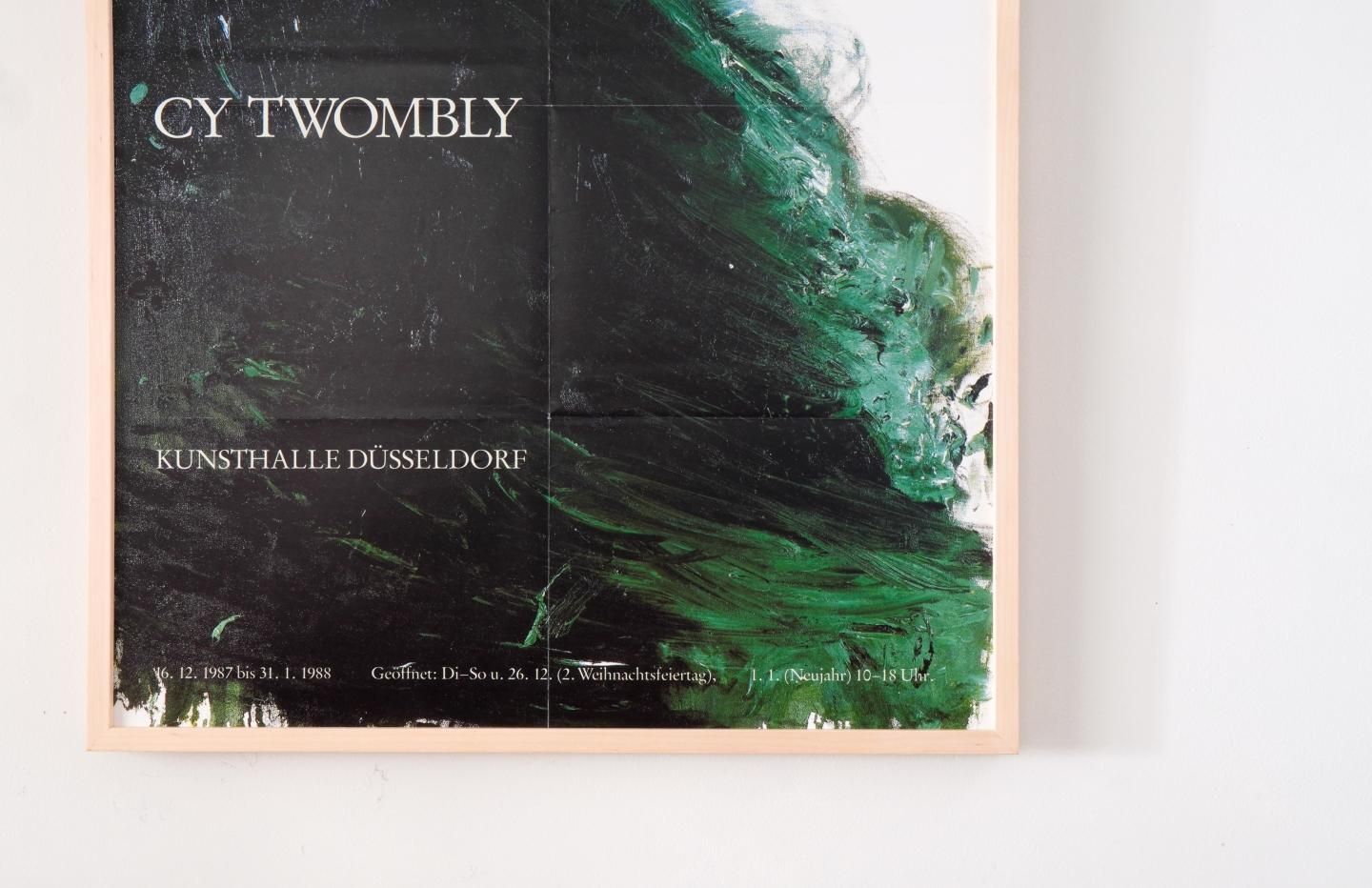 Cy Twombly Kunsthalle Düsseldorf 1987 - サイ トゥオンブリー