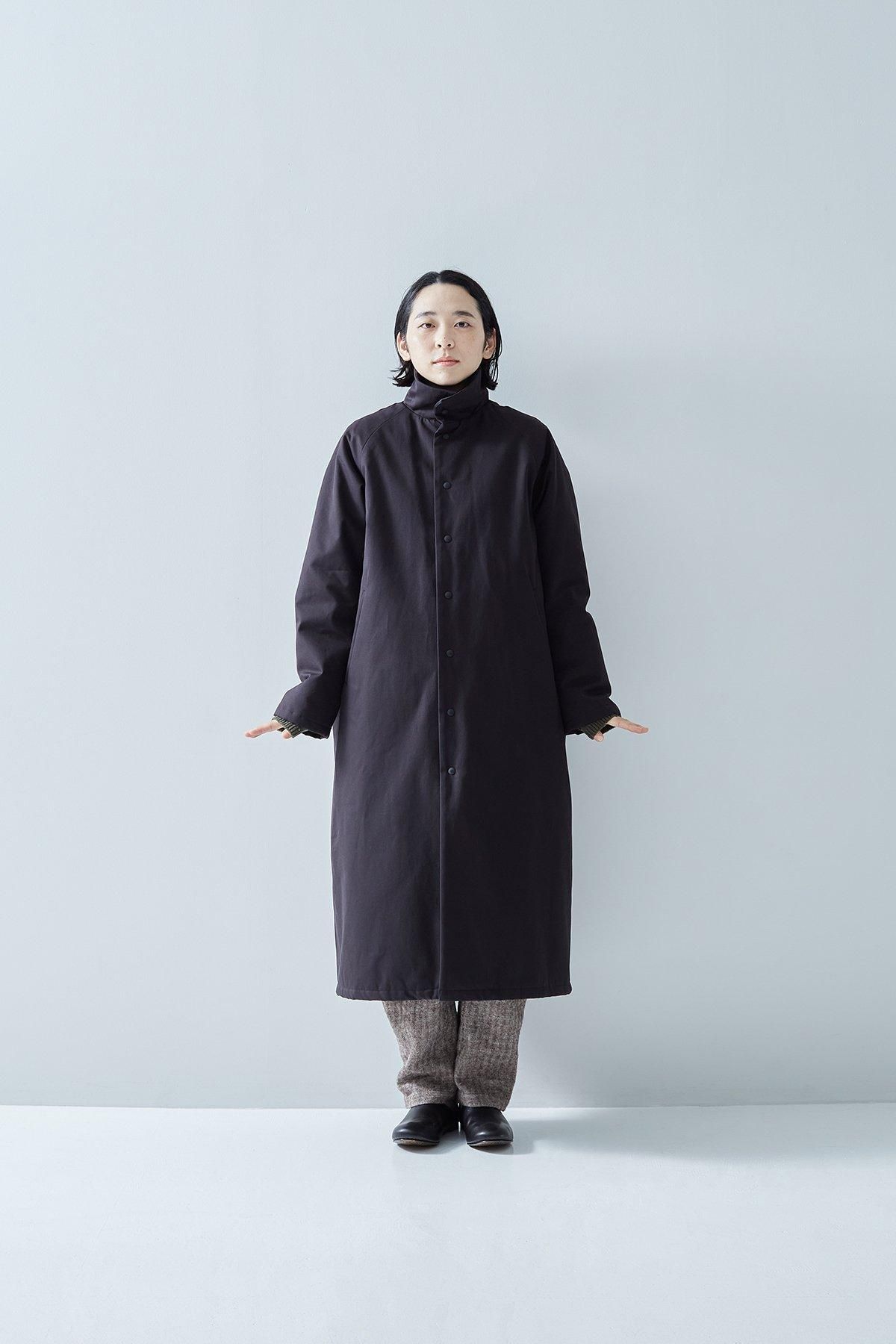 cotton batting coat / black - atelier naruse｜Online store｜the an