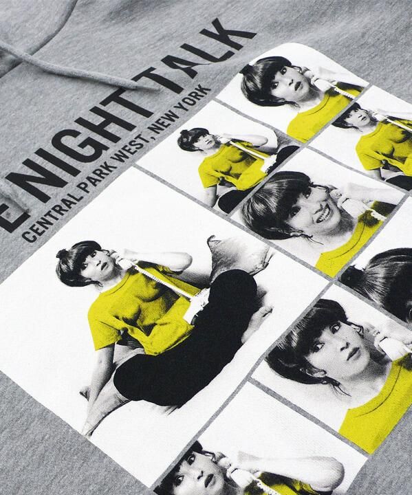 ニューヨークパーカー：LATE NIGHT TALK グレー - 黒柳徹子 公式