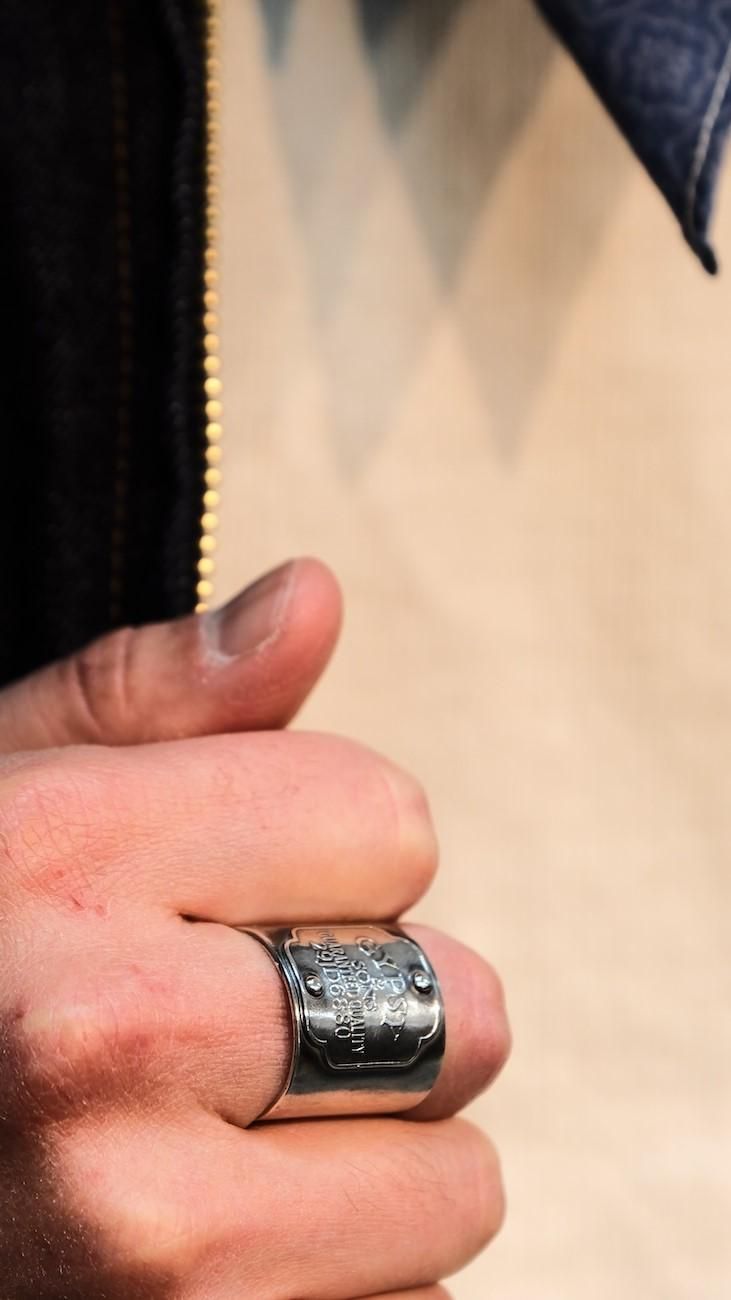 Gypsy&sons × ANALOG SILVER “SCARF RING”- Tribeca（トライベカ