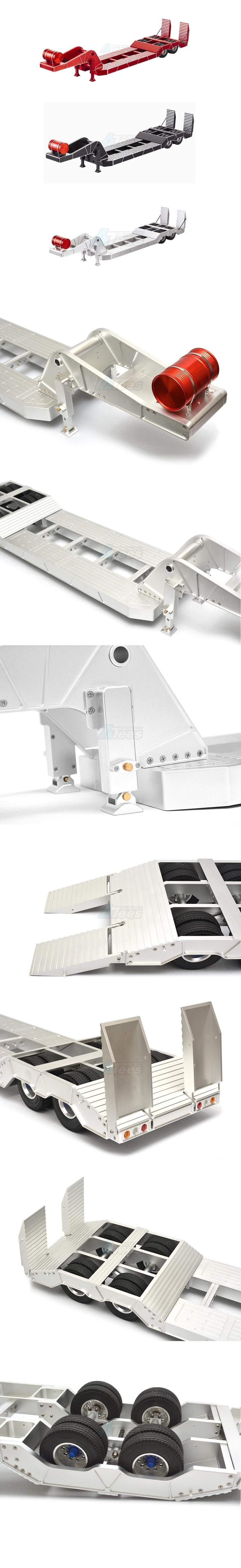 タミヤ1/14 フルメタル重機運搬用セミトレーラー