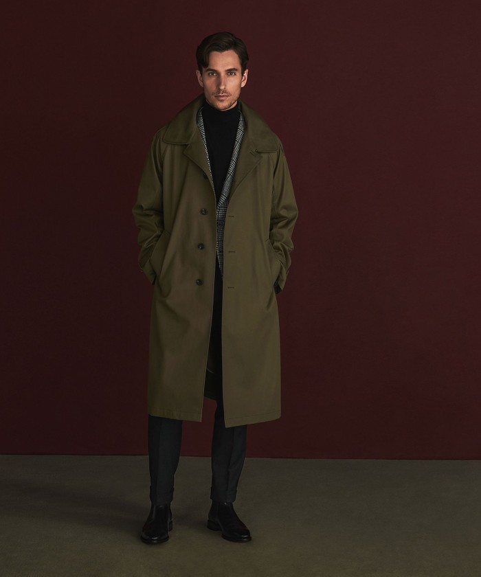 VENTILE ギャバジン モーターサイクルコート(505656255)｜HANKYU MEN'S