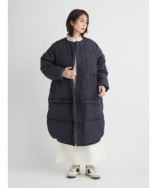 金子綾 for emmi】ecoマルチウェイダウンコート(506909024)｜阪急