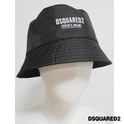 ディースクエアード DSQUARED2 メンズ 帽子 バケットハット ロゴ