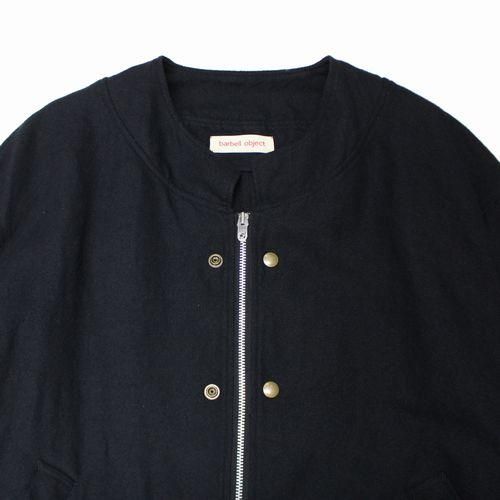 barbell object バーベル オブジェクト 25SS sc jkt スタンドカラー