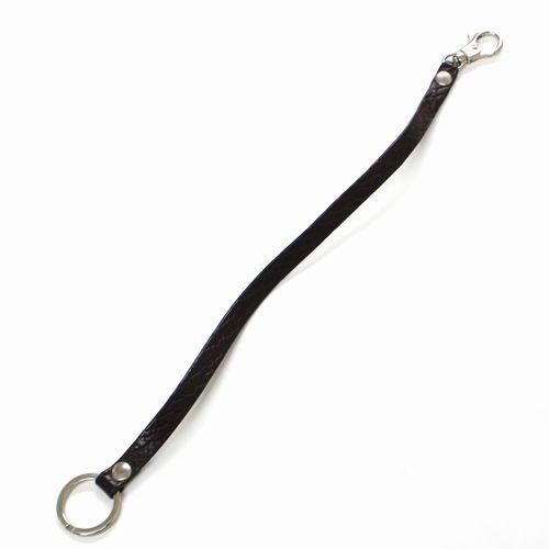 LEMAIRE ルメール KEY HOLDER キーホルダーダークブラウン/シルバー