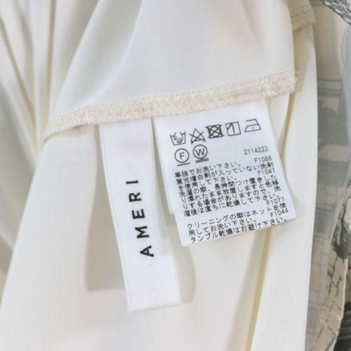 AMERI アメリ TOWN VOLUME GATHER DRESS ワンピース M グリーン