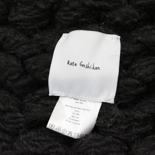 Kota Gushiken コウタグシケン 19AW OVERSIZED SCARF マフラー