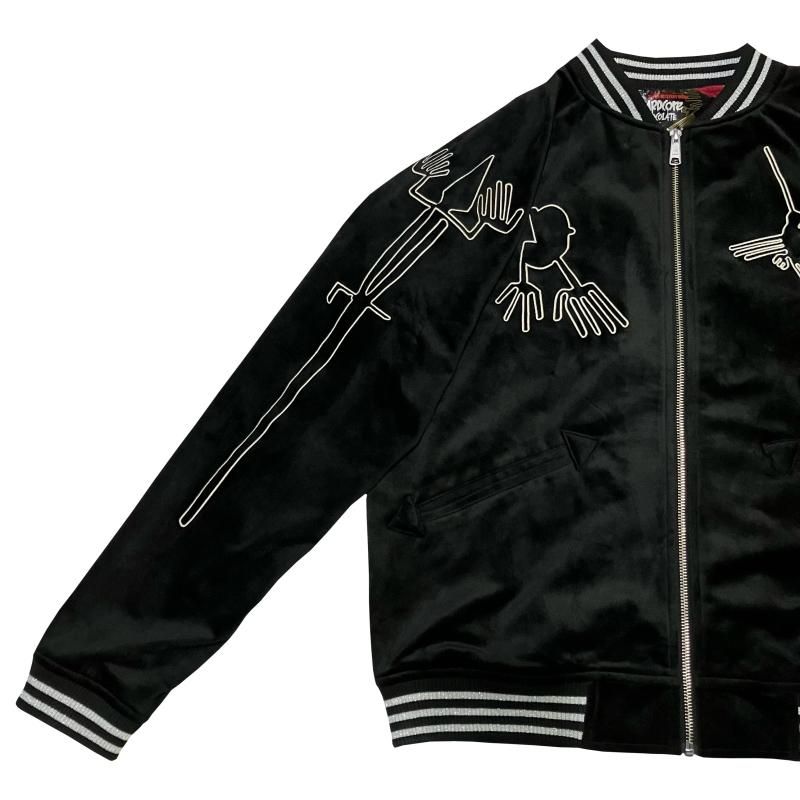 ナスカジャン2024別珍（メヒア・ブラック） - ホラーにプロレス