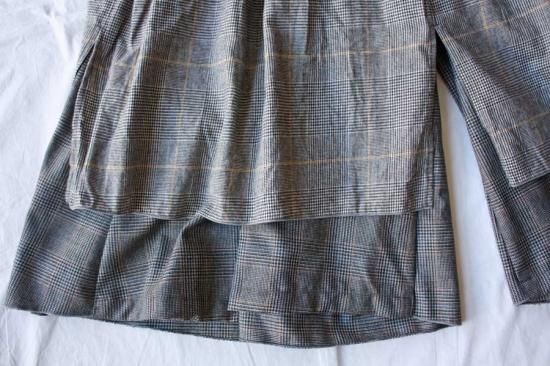 KAPITALキャピタル ガウチョ オーロラエプロンパンツ 生成り 二重 S