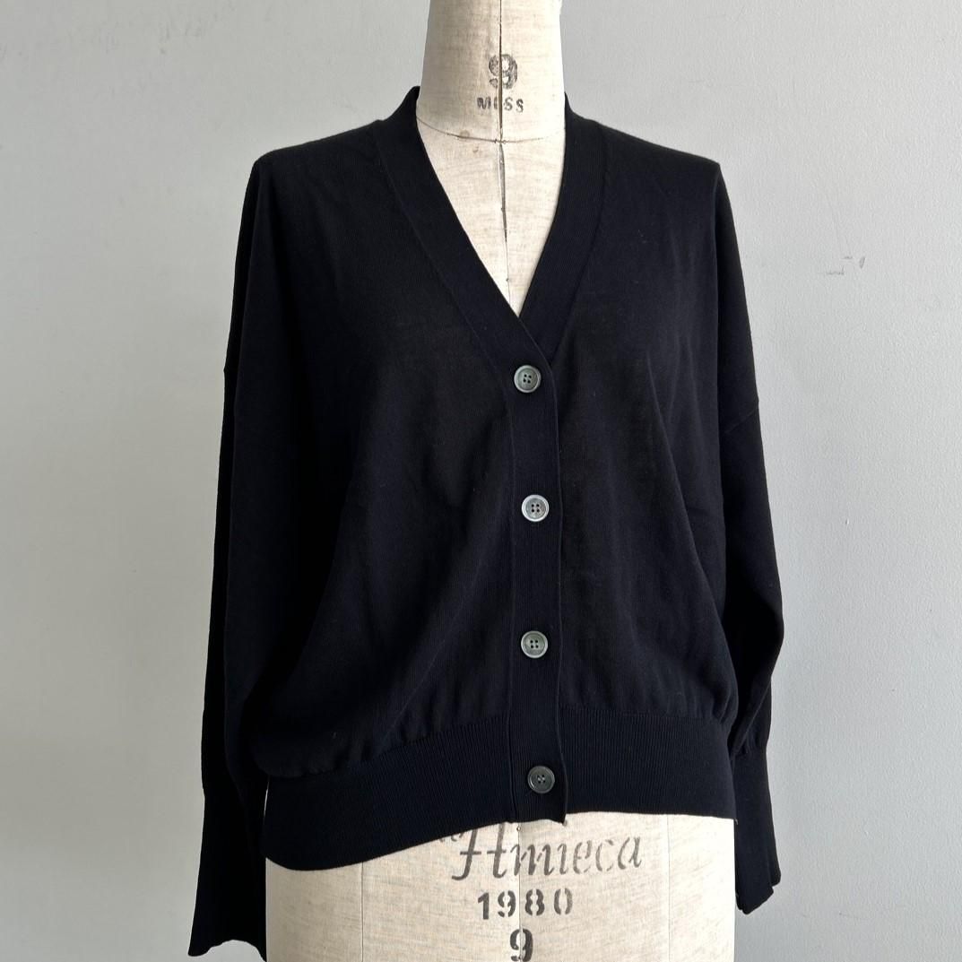 mao made バックふりふりフリルVネックカーディガン 521125 HACHITEN