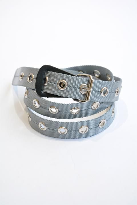 N.O.UN（ナウン） BELT NYLON グレー | セレクトショップZABOUの通販
