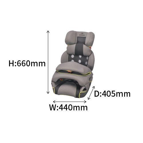 サラット3ステップ クワトロ プレミアムW エールベベ（ジュニアシート