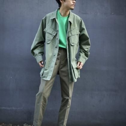 1968年製 ジャングルファティーグ ミリタリージャケット【1960's