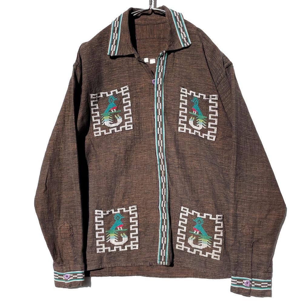 ヴィンテージ グアテマラシャツ エスニックシャツ【1970's-】Vintage