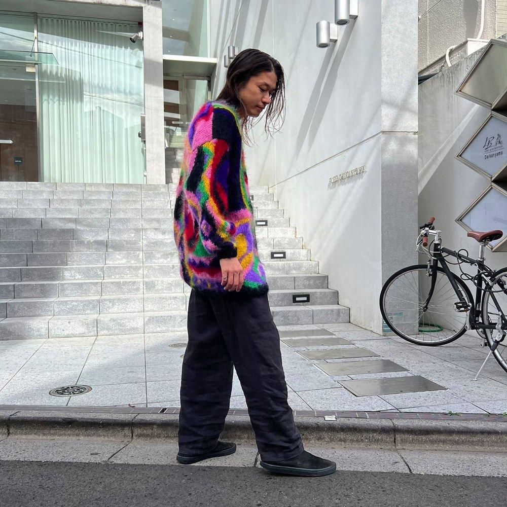 CLASSIQUES】ヴィンテージ モヘアミックス カーディガン【1980's