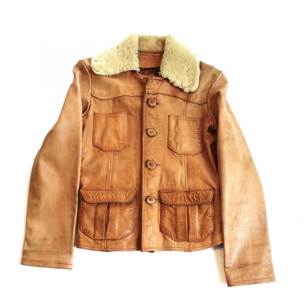 古着 通販 VINTAGE【EASTWEST】【1970's】イーストウエスト レザー