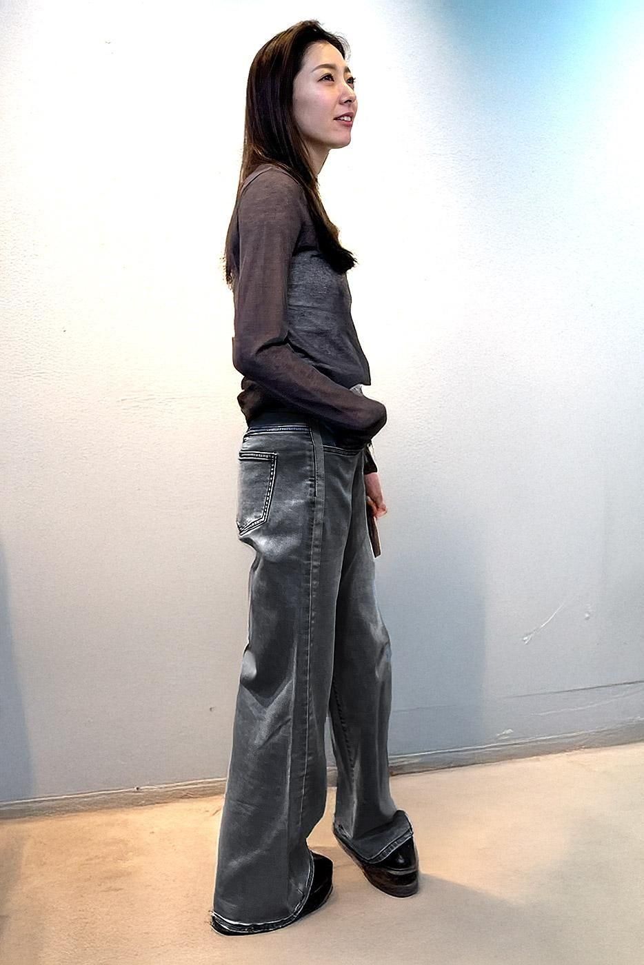 INDKNIT サイドラインワイド | ブラック WK009- インディマーク