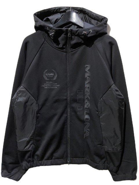 MARK&LONA マーク＆ロナCODEフーディートップ black MCM-4C-AD51- 夜型