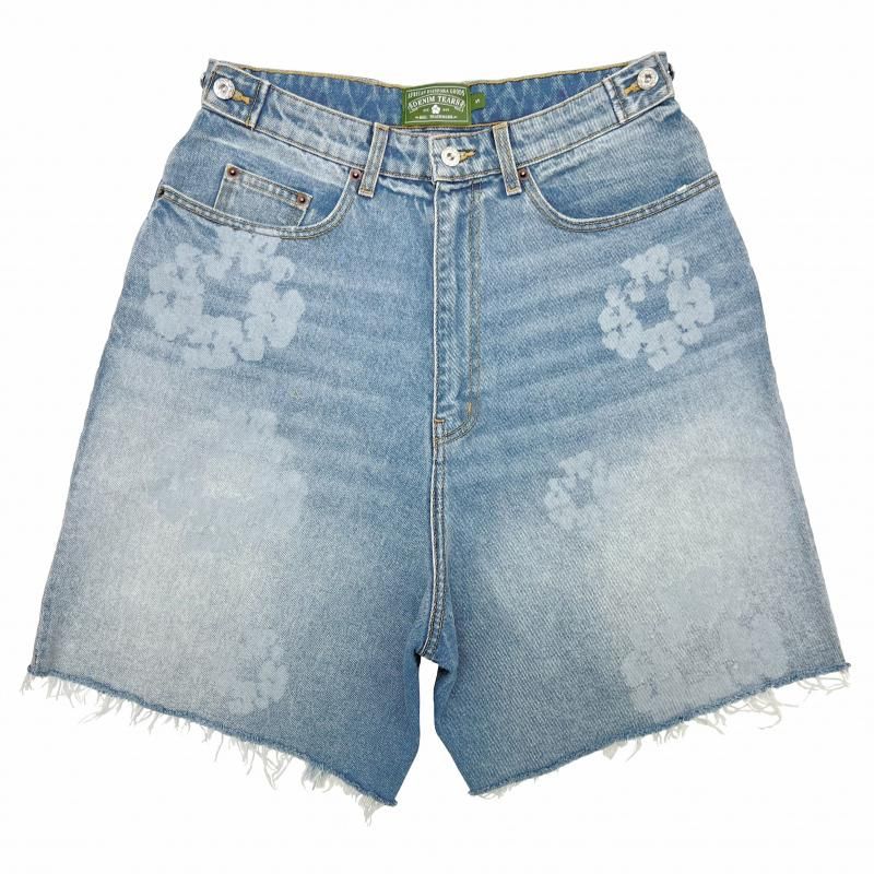 DENIM TEARS / LASER WREATH JEAN SHORT - GANGSTA MARKET