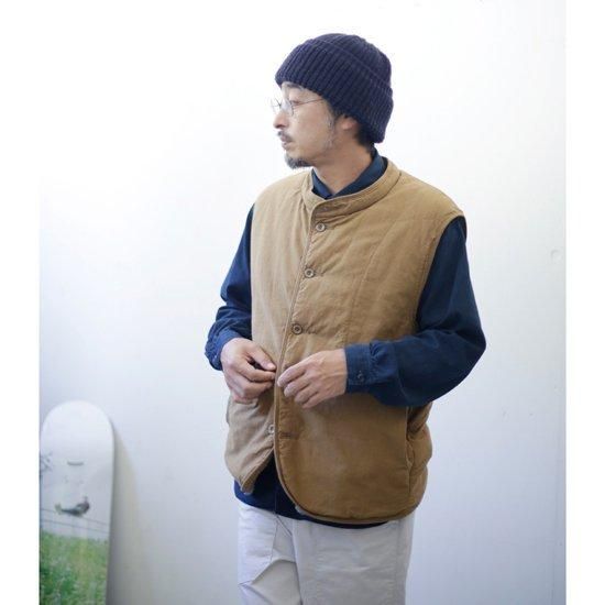 remilla レミーラ｜ハントボアベスト (カーキオリーブ)(装いに変化を