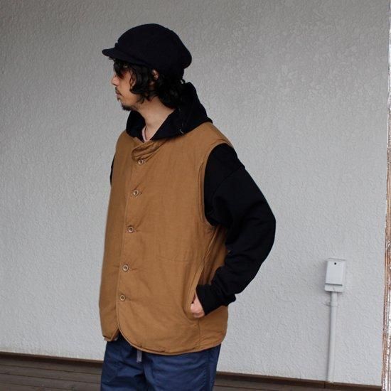 remilla レミーラ｜ハントボアベスト (カーキオリーブ)(装いに変化を