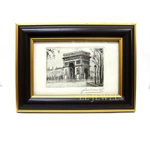 フランス製 額絵 アンティーク｜インテリア専門店エルジュエル