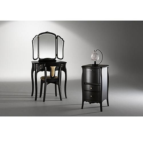 国産・高級ロココ家具【カンティーニュ】ドレッサー＆チェア「ミレーヌ