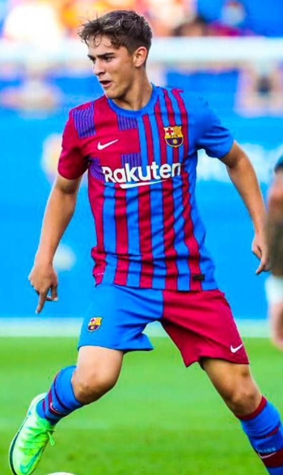 FCバルセロナ（H）21/22 ガビ＃30 ＆ ぺドリ＃16 + LEPパッチ